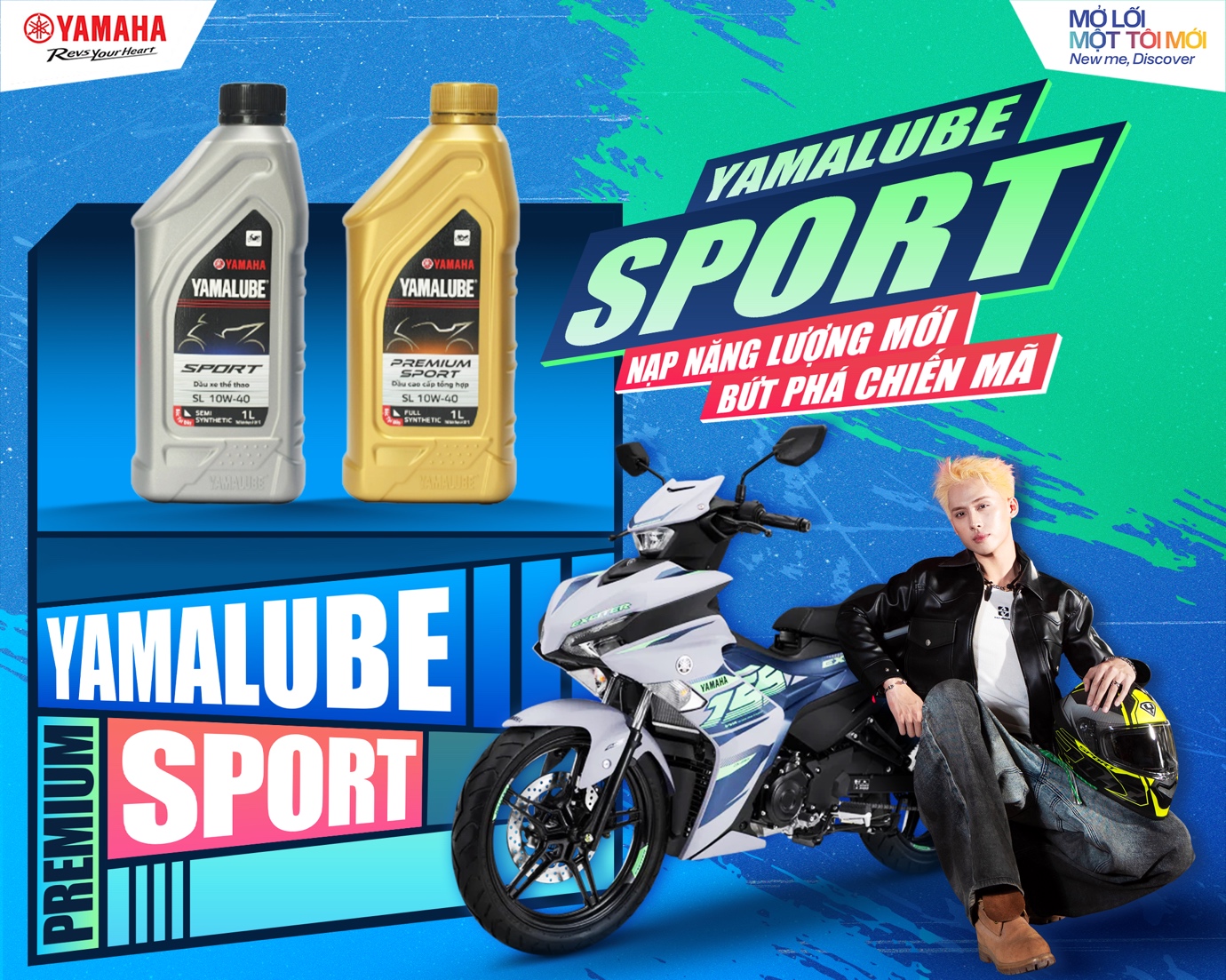 Nạp năng lượng cho chiến mã với Yamalube